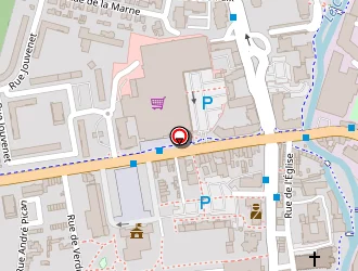 Carte de Levacher David à Maromme