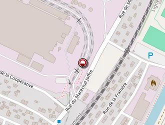 Carte de Garage Piveteau à Thourotte