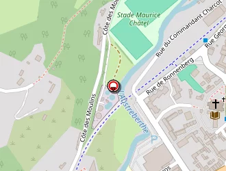 Carte de La Poste à Duclair