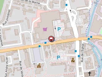 Carte de Maison De Retraite à Maromme