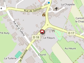 Carte de Arv à Cutry