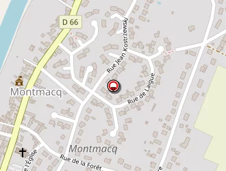 Carte de Vasseur à Montmacq