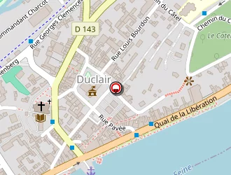 Carte de Pharmacie Du Marché à Duclair