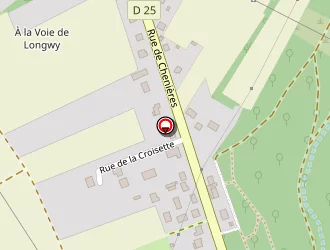 Carte de Sotrapere à Chenières