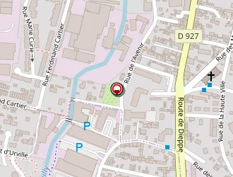 Carte de Maison Pélissier à Maromme