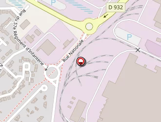 Carte de Centre Mutualiste Chantereine à Thourotte