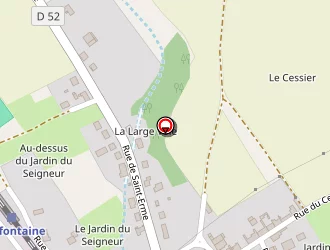 Carte de Ygonnin à Amifontaine