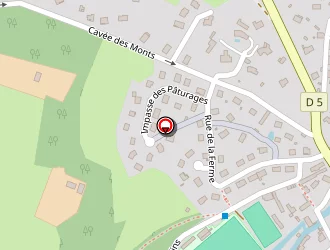 Carte de Courts De Tennis à Duclair