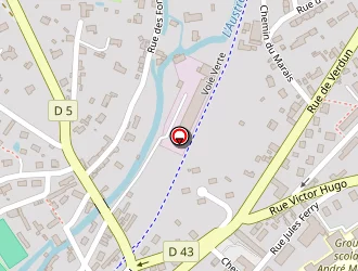 Carte de Centre D'incendie Et De Secours (cis) à Duclair