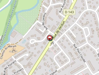 Carte de La Crea à Duclair