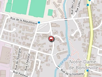 Carte de J. Coiffure à Notre-dame-de-bondeville