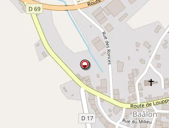 Carte de La Plateforme Multisport à Baâlon