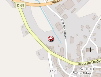 Carte de Tessier Virginie à Baâlon