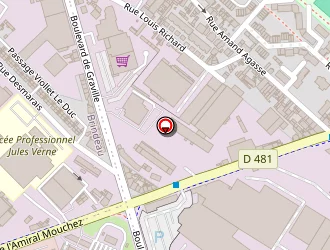 Carte de T.c.h De Angeli à Havre (le)