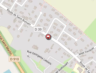 Carte de Ecole Maternelle à Tancarville