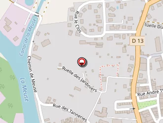 Carte de La Lavandière à Stenay