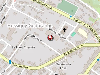 Carte de Garage Philippe Autos à Hussigny-godbrange