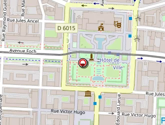 Carte de Champs Elysées à Havre (le)