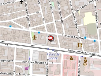 Carte de Tribunal Grande Instance à Havre (le)