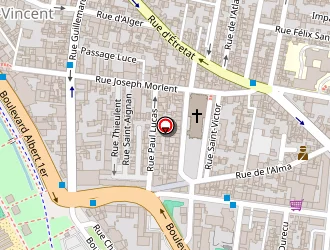 Carte de Cocq Thomas à Havre (le)