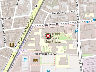 Carte de Docks Café à Havre (le)