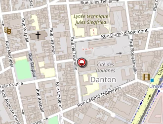 Carte de Le Danton à Havre (le)