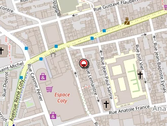 Carte de Optic 2000 Jacquel à Havre (le)