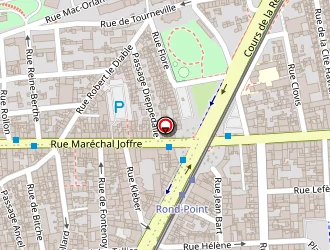 Carte de Backstage Café à Havre (le)