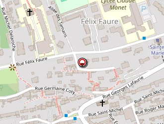 Carte de Foyer Les Algues Internat Eclaté à Havre (le)