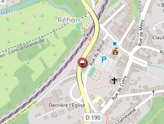 Carte de Ecole Primaire De Rehon-centre à Réhon