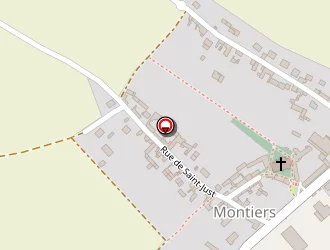 Carte de Place Communale à Montiers