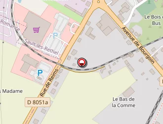 Carte de Chauss'expo à Acy-romance