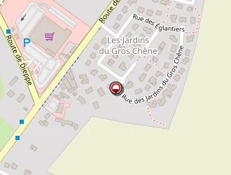 Carte de Maison Kerbéa à Isneauville