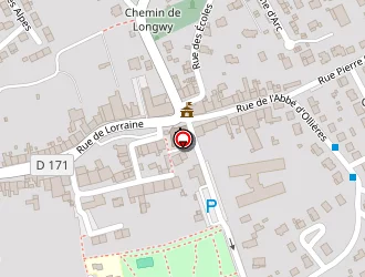 Carte de Velscher à Lexy