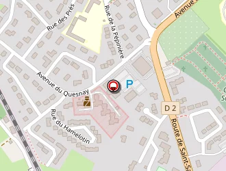 Carte de Ecole Primaire Le Quesnay à Valognes