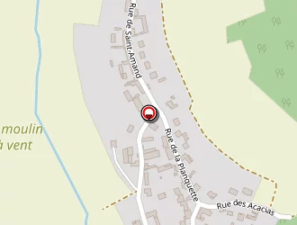 Carte de Carré Gérard à Machemont