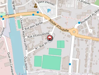 Carte de Complexe Sportif Henri Mehl à Harfleur