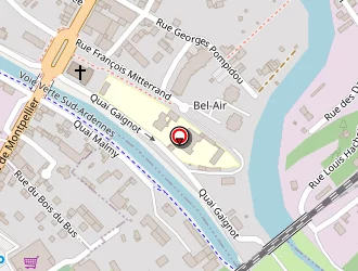 Carte de Ecole Collège Sainte Thérèse à Rethel