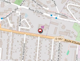 Carte de Aldi Marché à Harfleur