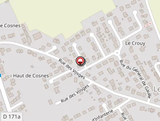 Carte de Nouvelles Toitures à Lexy