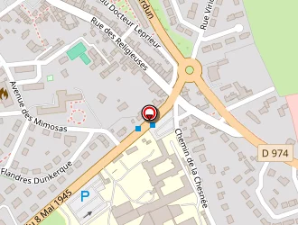 Carte de Centre De Secours à Valognes