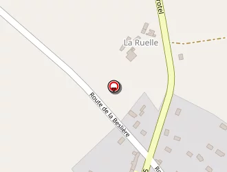 Carte de Les Roches (snc) à Rocheville