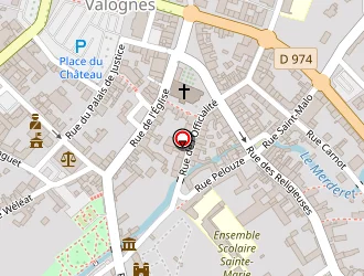 Carte de Association Alizé à Valognes