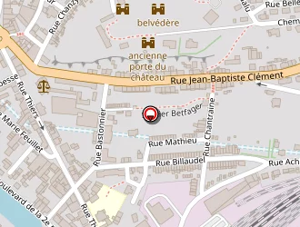 Carte de Le Moderne à Rethel