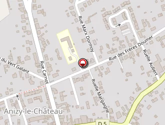 Carte de Chatrieux James à Anizy-le-château