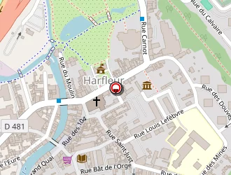 Carte de Deshayes Bruno à Harfleur