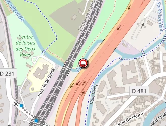 Carte de Lucas Davy à Harfleur