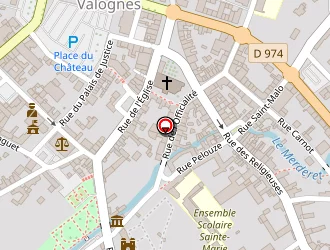 Carte de Jean Chantal à Valognes