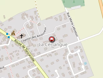 Carte de Rose J (ets) à Cerlangue (la)