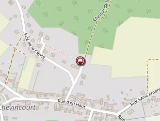 Carte de Berthelemy Thomas à Chevincourt